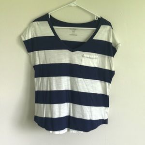 Old Navy Striped T-Shirt-Medium